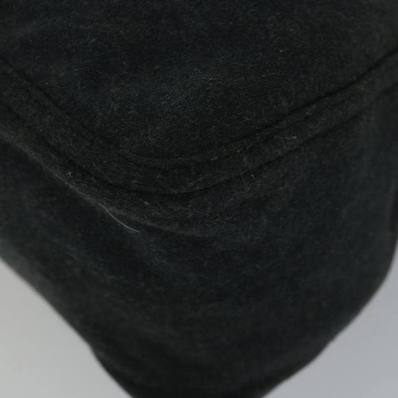 FENDI Mamma Baguette Shoulder Bag Cotton Gray 2305 26325 008 Auth ep2054 - Picture 9 of 16